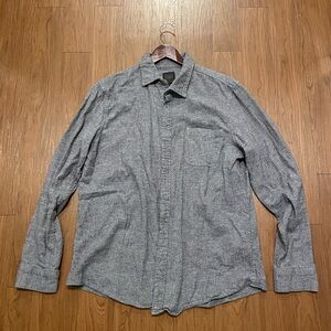 14th & Union Gray Casual Button Down Shirt